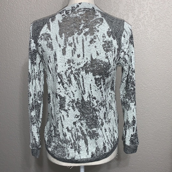 Chaser Burnout Moto Sweater Jacket S - Picture 3 of 10